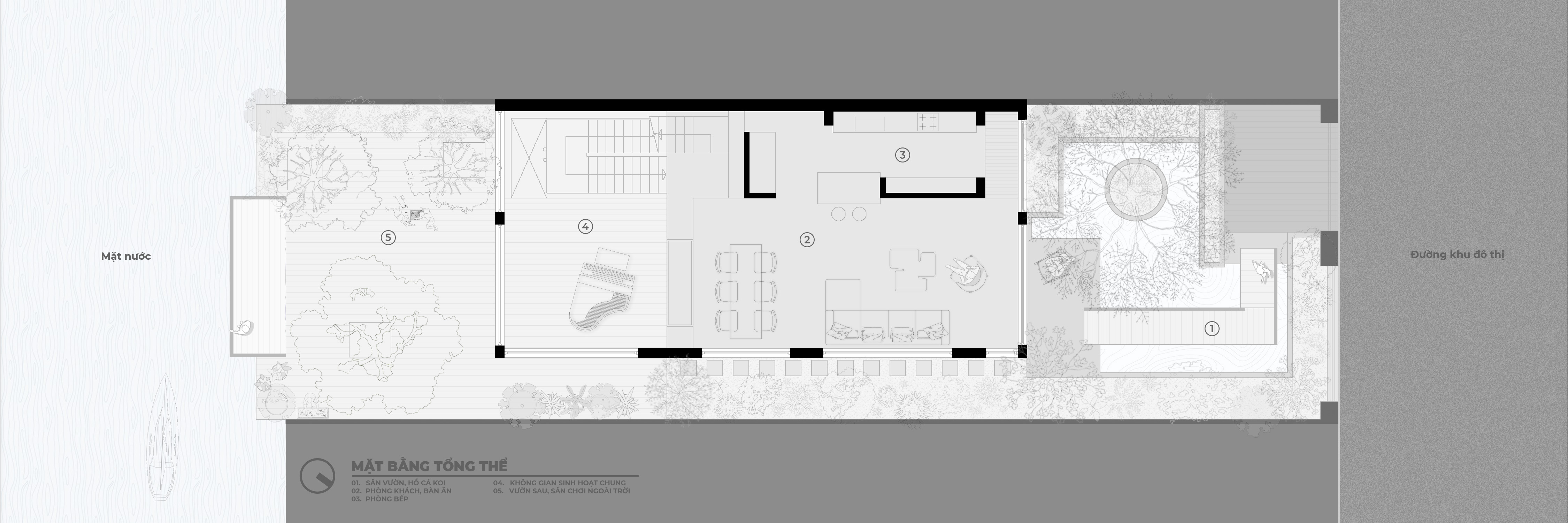 TẦNG 1-HN04 HOUSE - TNT ARCHITECTURE